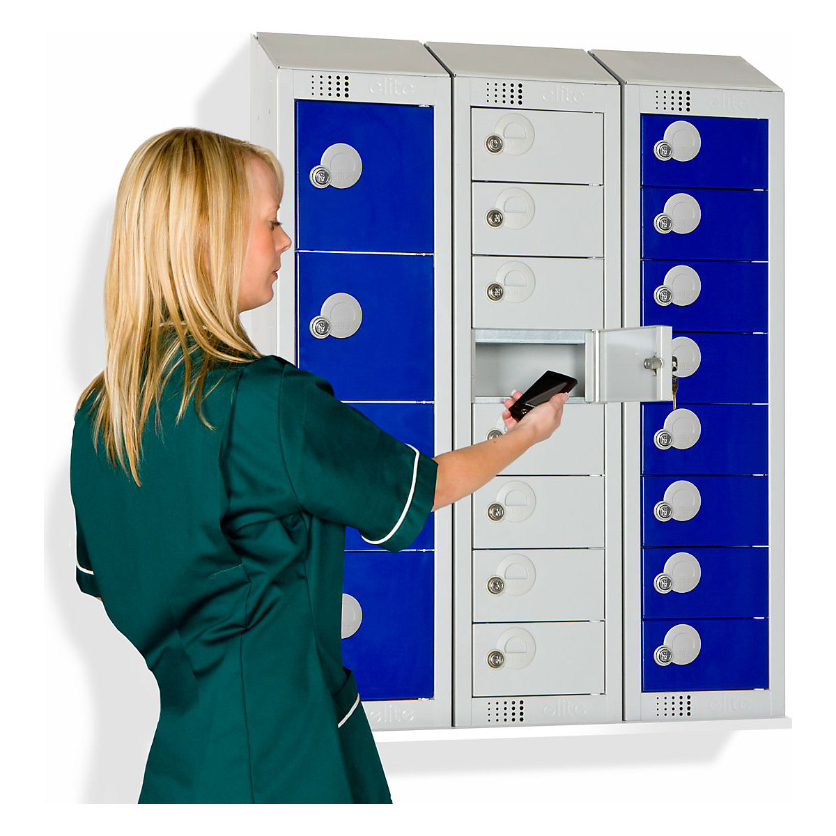 Elite Wall Mounted Personal Effects Lockers
