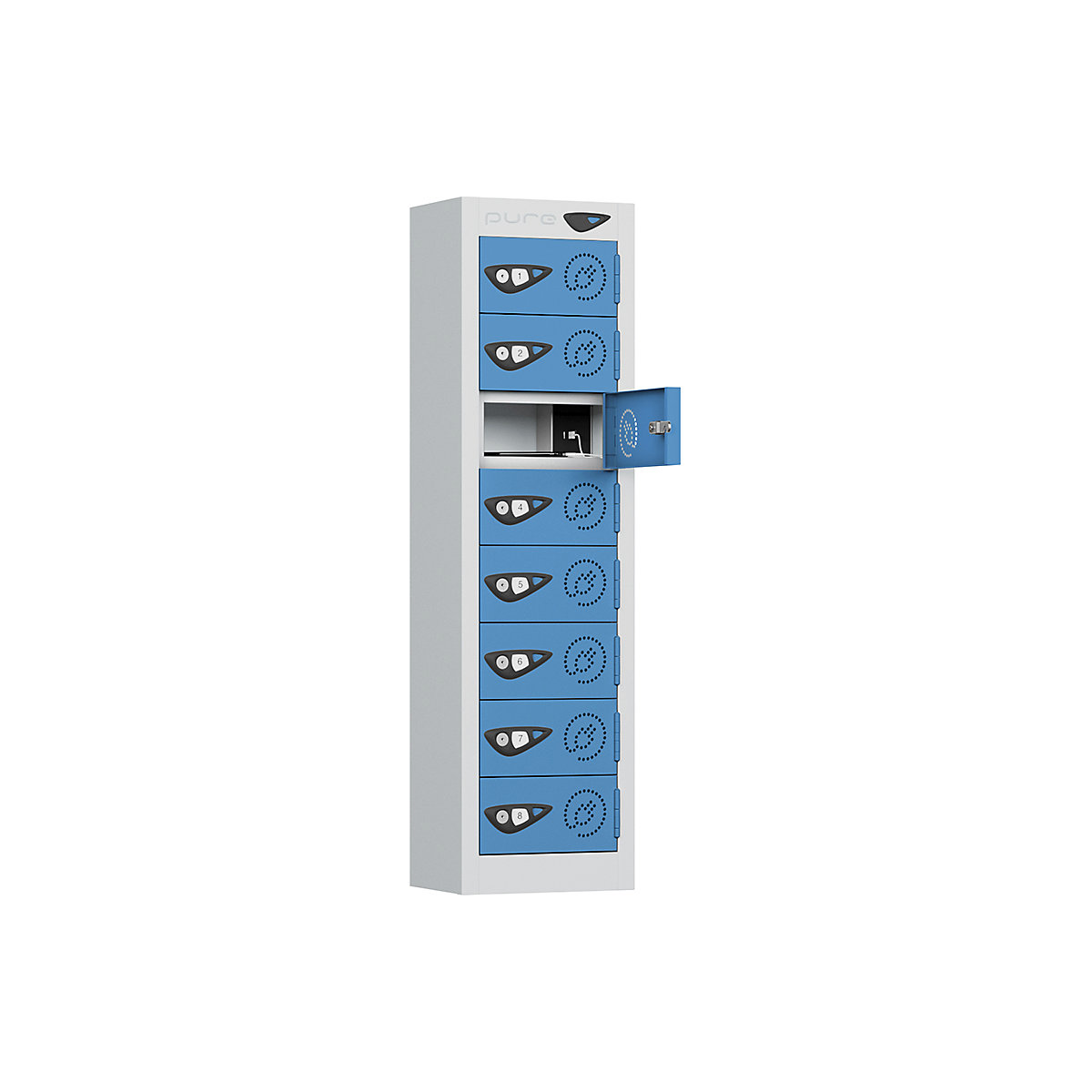 Pure Power Mobile Phone Charging Lockers