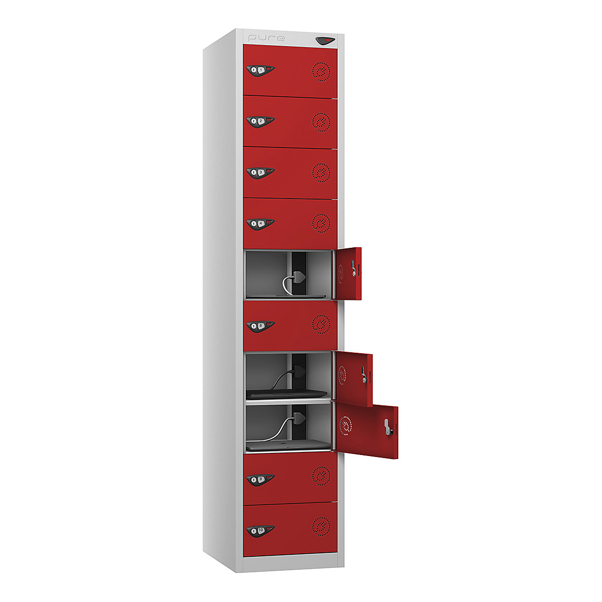 Pure Power Laptop Charging Lockers | 1800h mm