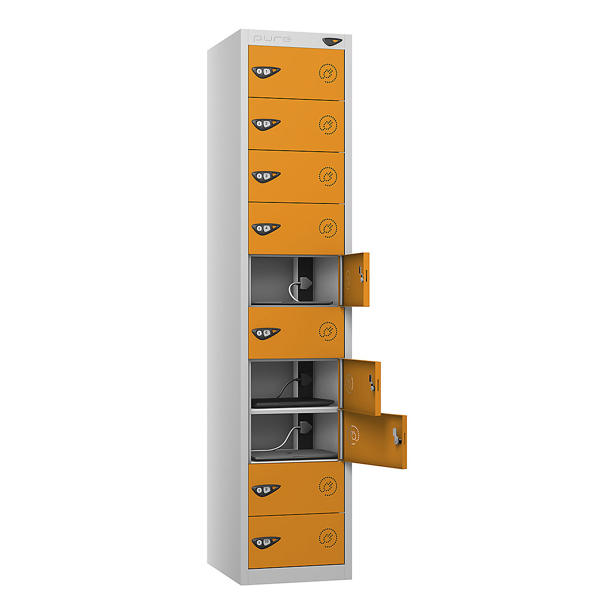 Pure Power Laptop Charging Lockers | 1800h mm