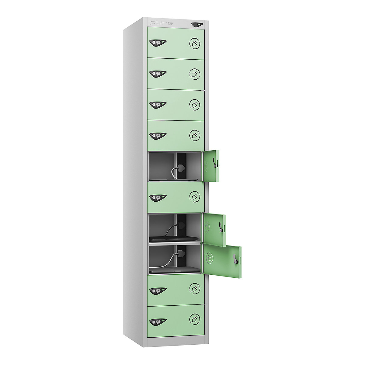 Pure Power Laptop Charging Lockers | 1800h mm