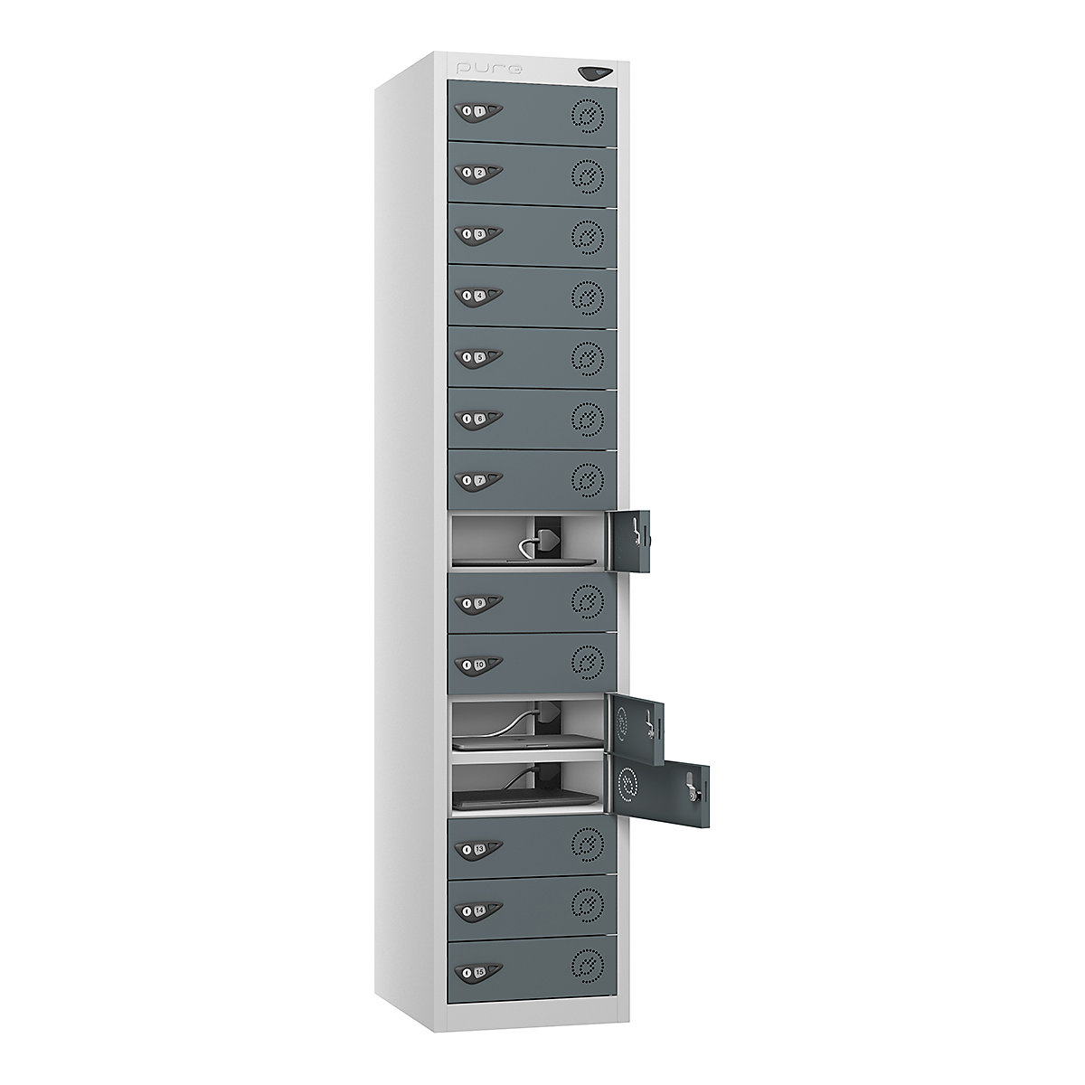 Pure Power Laptop Charging Lockers | 1800h mm