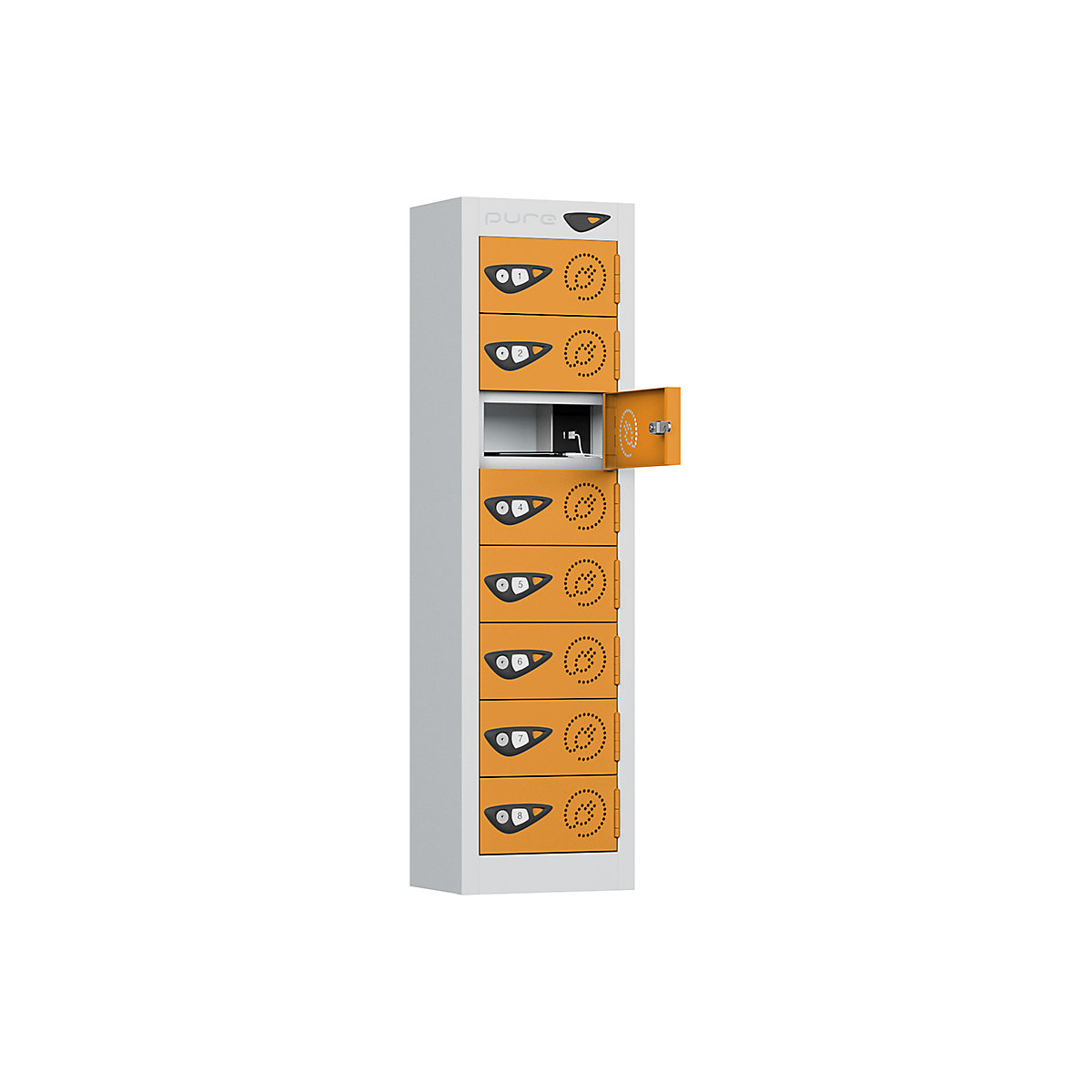 Pure Power Mobile Phone Charging Lockers