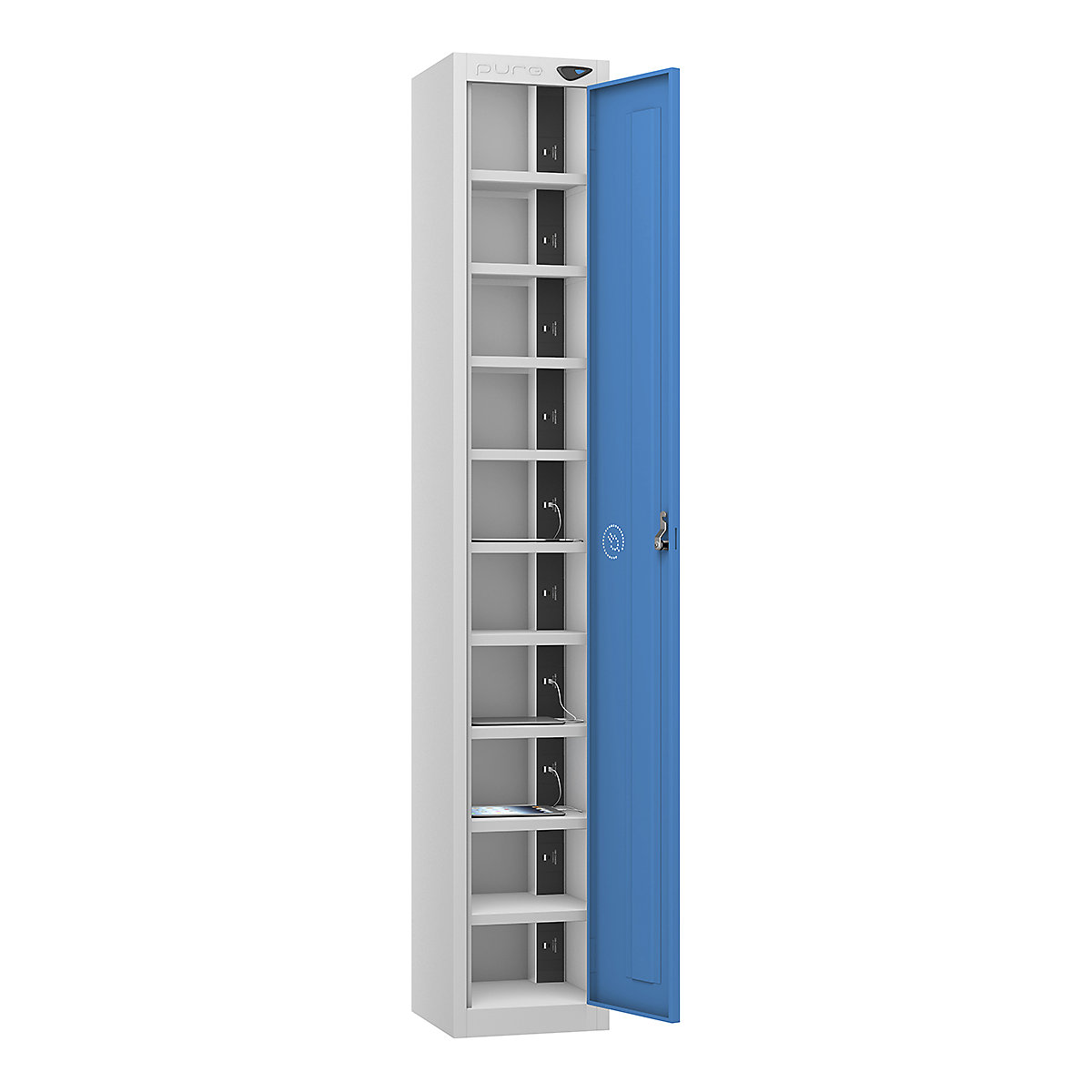 Pure Power Tablet Charging Lockers | 1800h mm