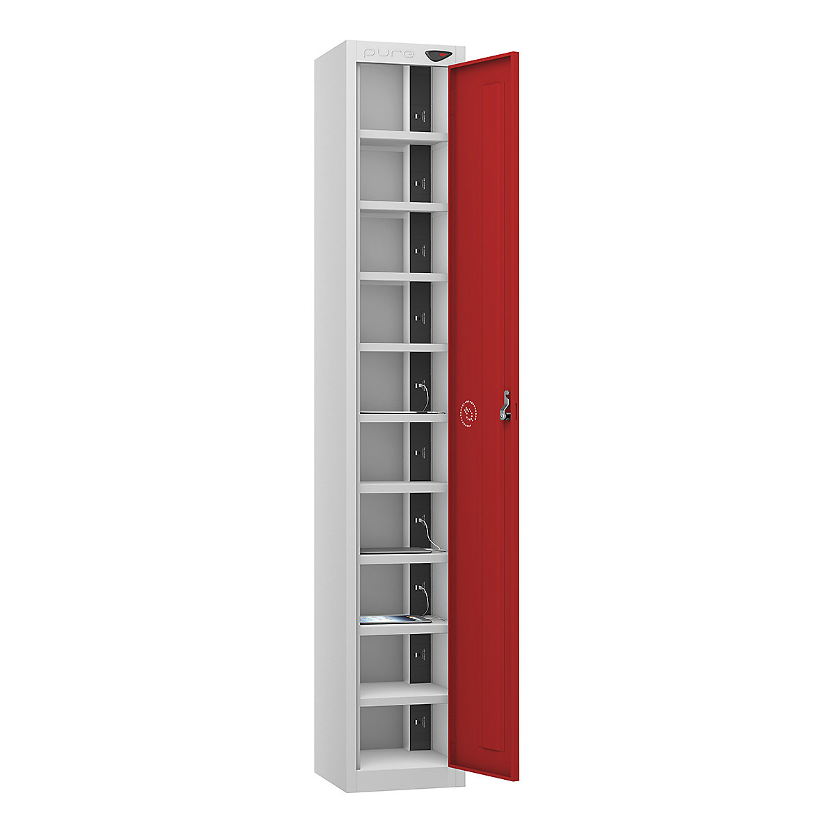 Pure Power Tablet Charging Lockers | 1800h mm
