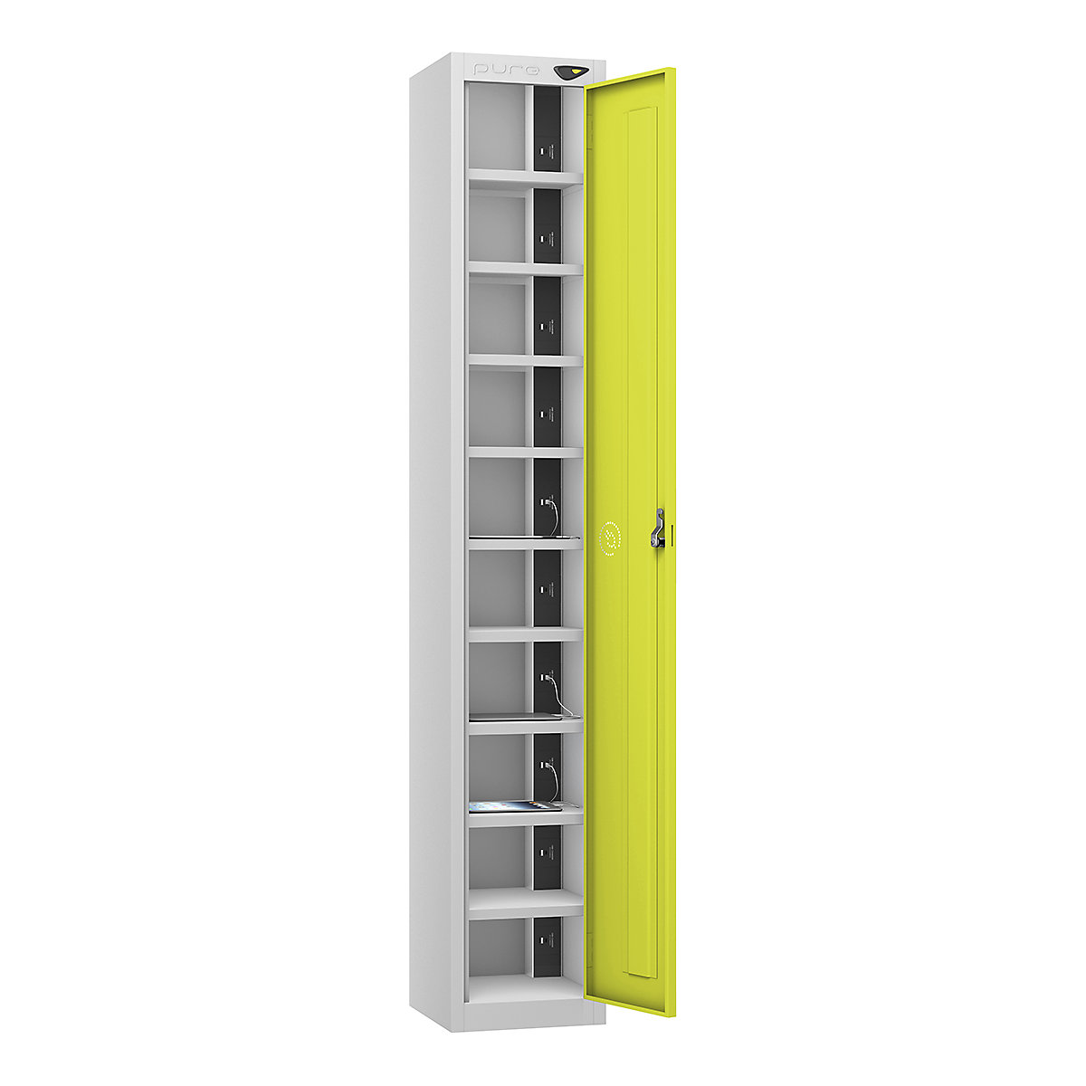 Pure Power Tablet Charging Lockers | 1800h mm