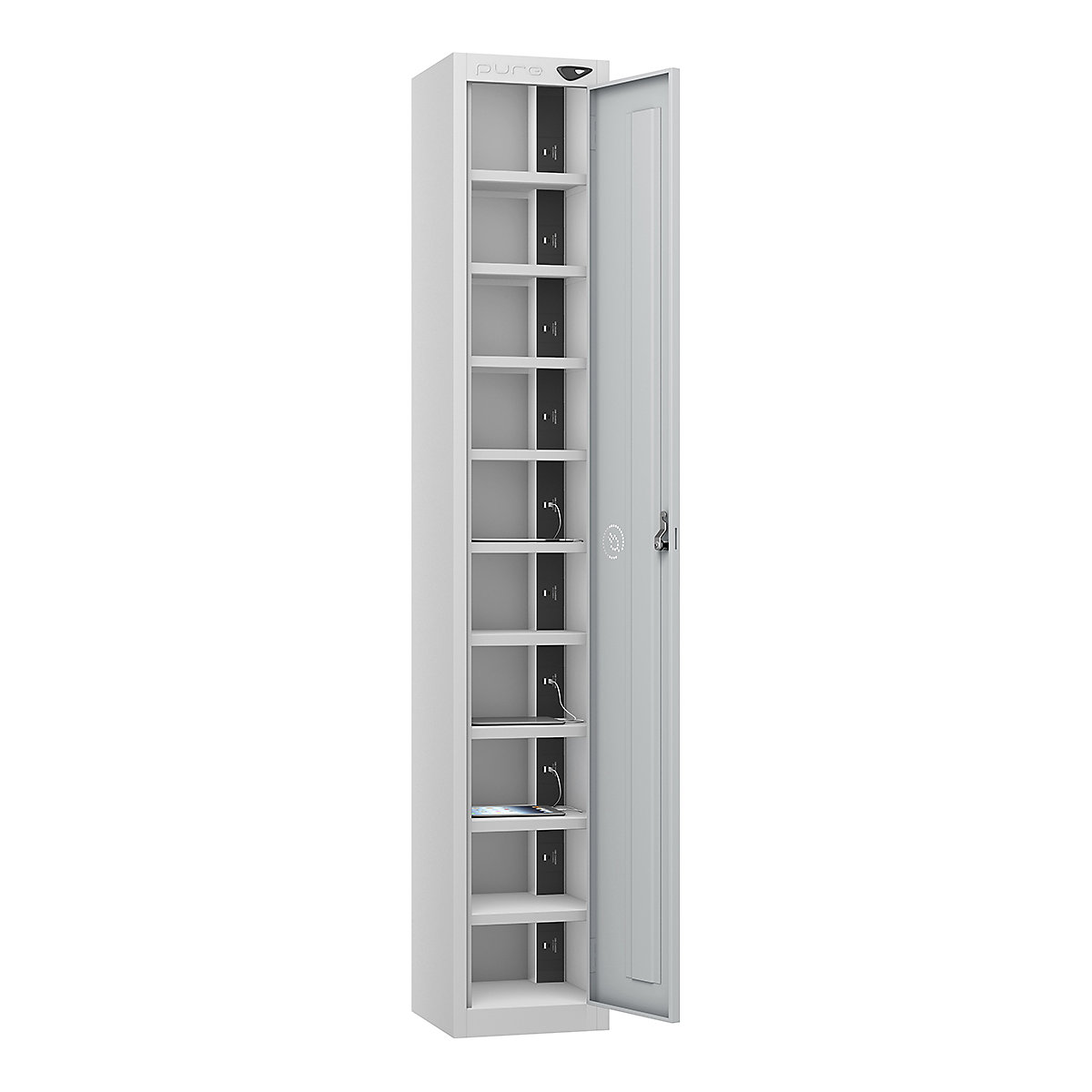 Pure Power Tablet Charging Lockers | 1800h mm