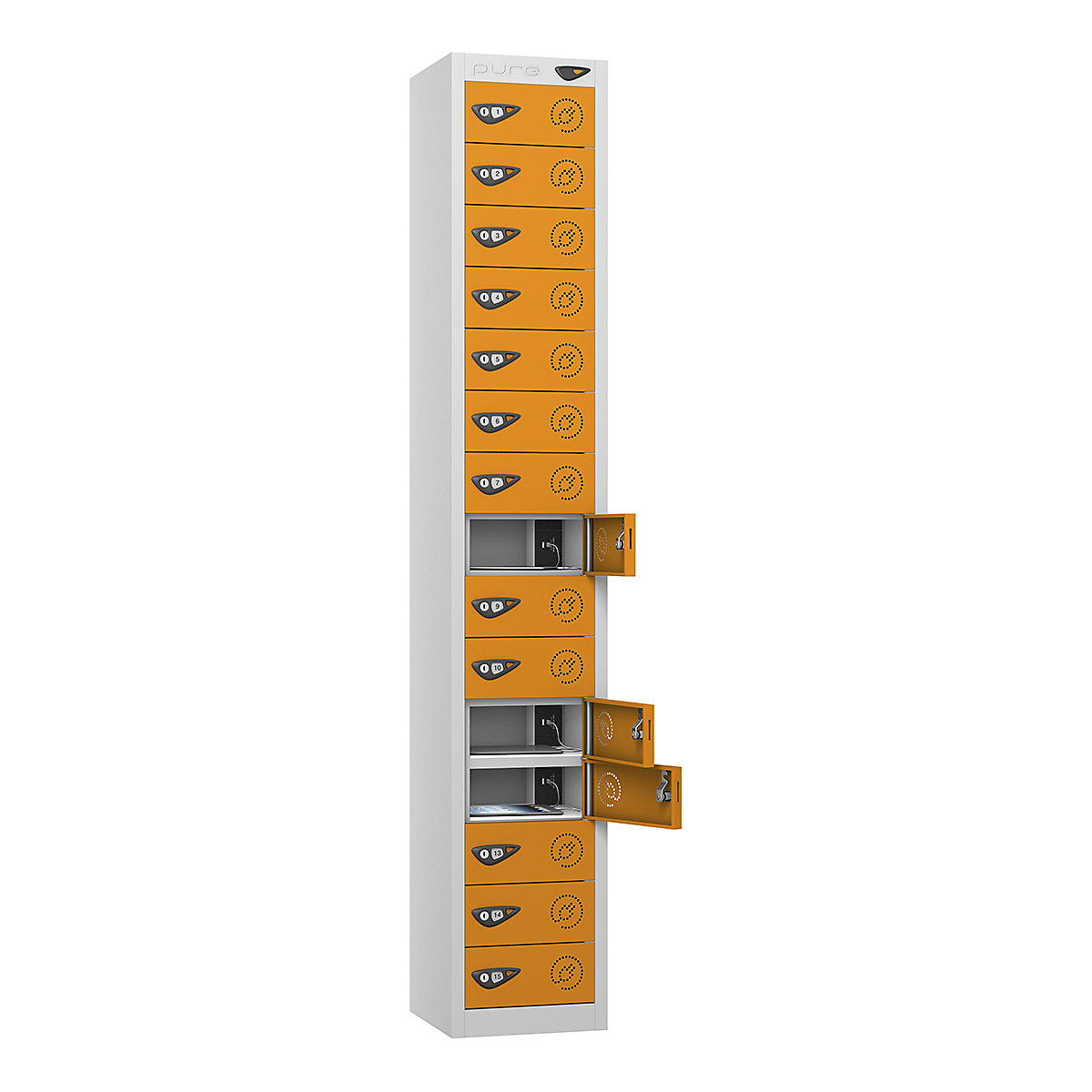 Pure Power Tablet Charging Lockers | 1800h mm