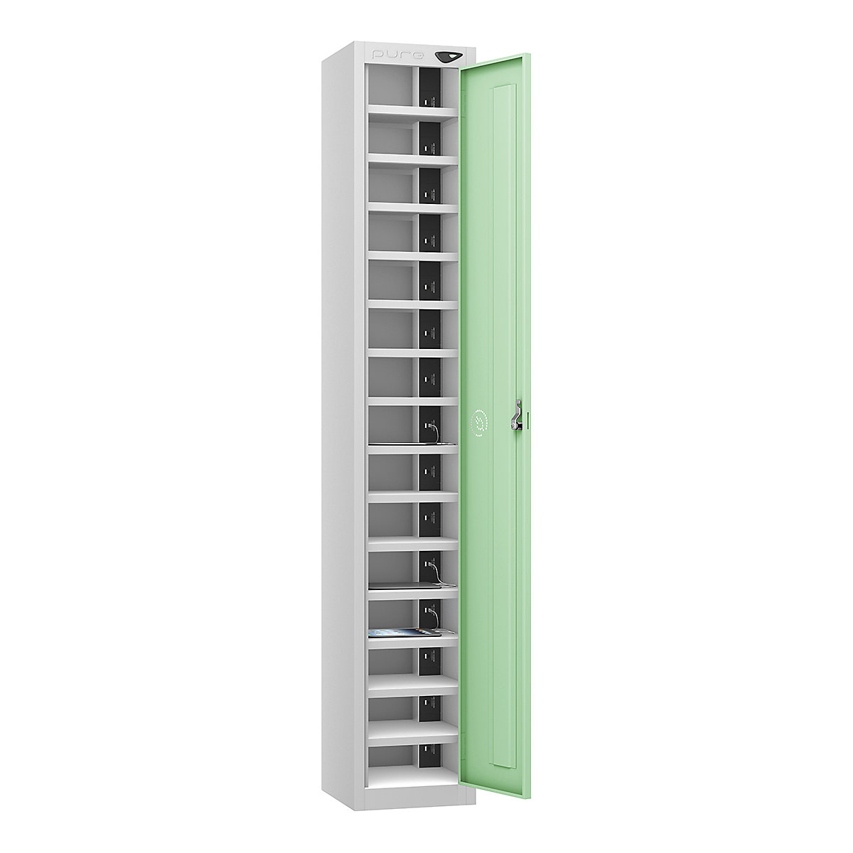 Pure Power Tablet Charging Lockers | 1800h mm