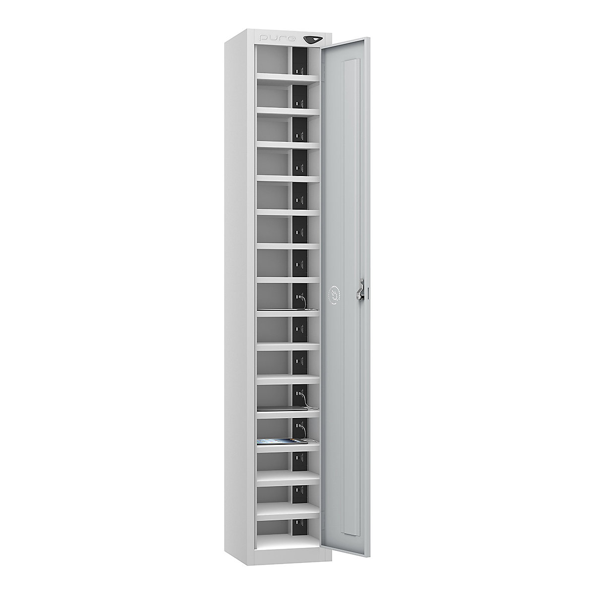 Pure Power Tablet Charging Lockers | 1800h mm