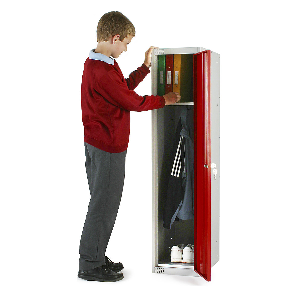 Elite Low Height Locker | 1 Door | Blue Door | BiGDUG