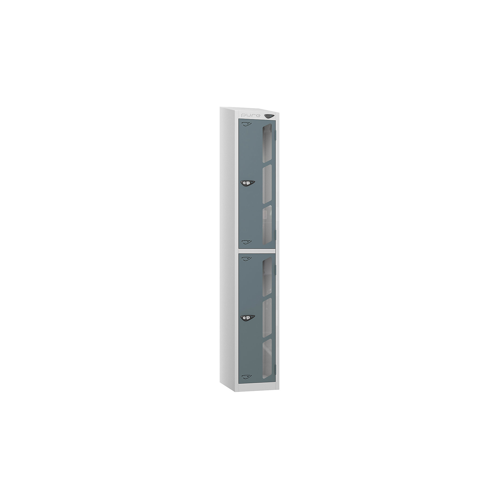 Panel Locker Vision Panel Lockers | Sloping Top Steel | BiGDUG
