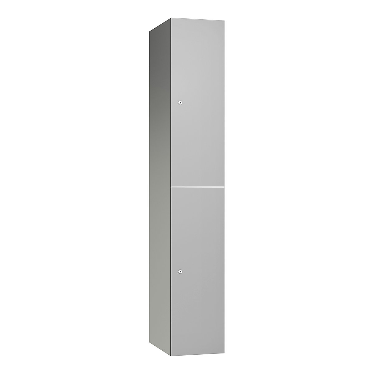 Pure Aluminium Sloping Top Leisure Lockers | Wet Area | SGL Laminate Doors