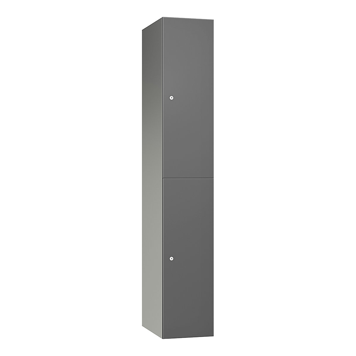 Pure Aluminium Sloping Top Leisure Lockers | Wet Area | SGL Laminate Doors
