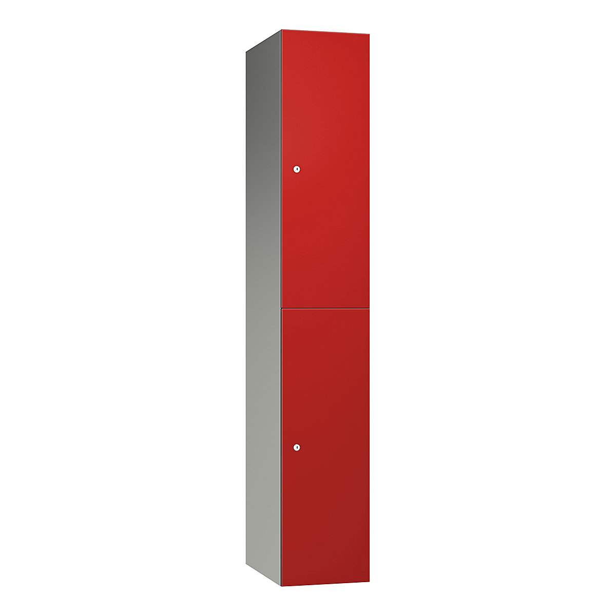 Pure Aluminium Sloping Top Leisure Lockers | Wet Area | SGL Laminate Doors