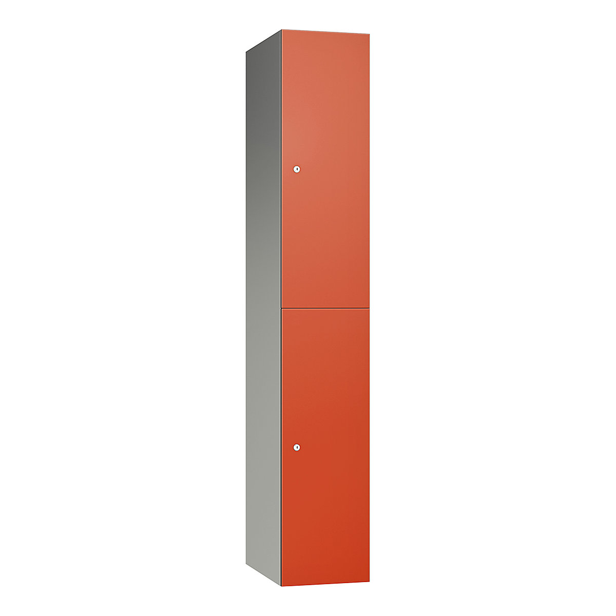 Pure Aluminium Sloping Top Leisure Lockers | Wet Area | SGL Laminate Doors