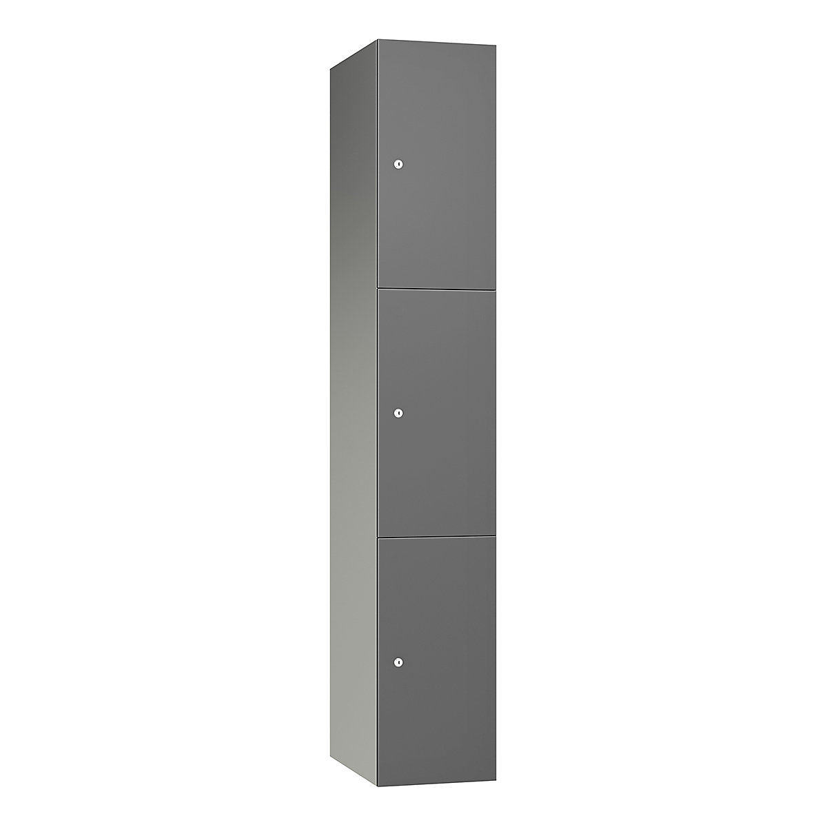 Pure Aluminium Sloping Top Leisure Lockers | Wet Area | SGL Laminate Doors