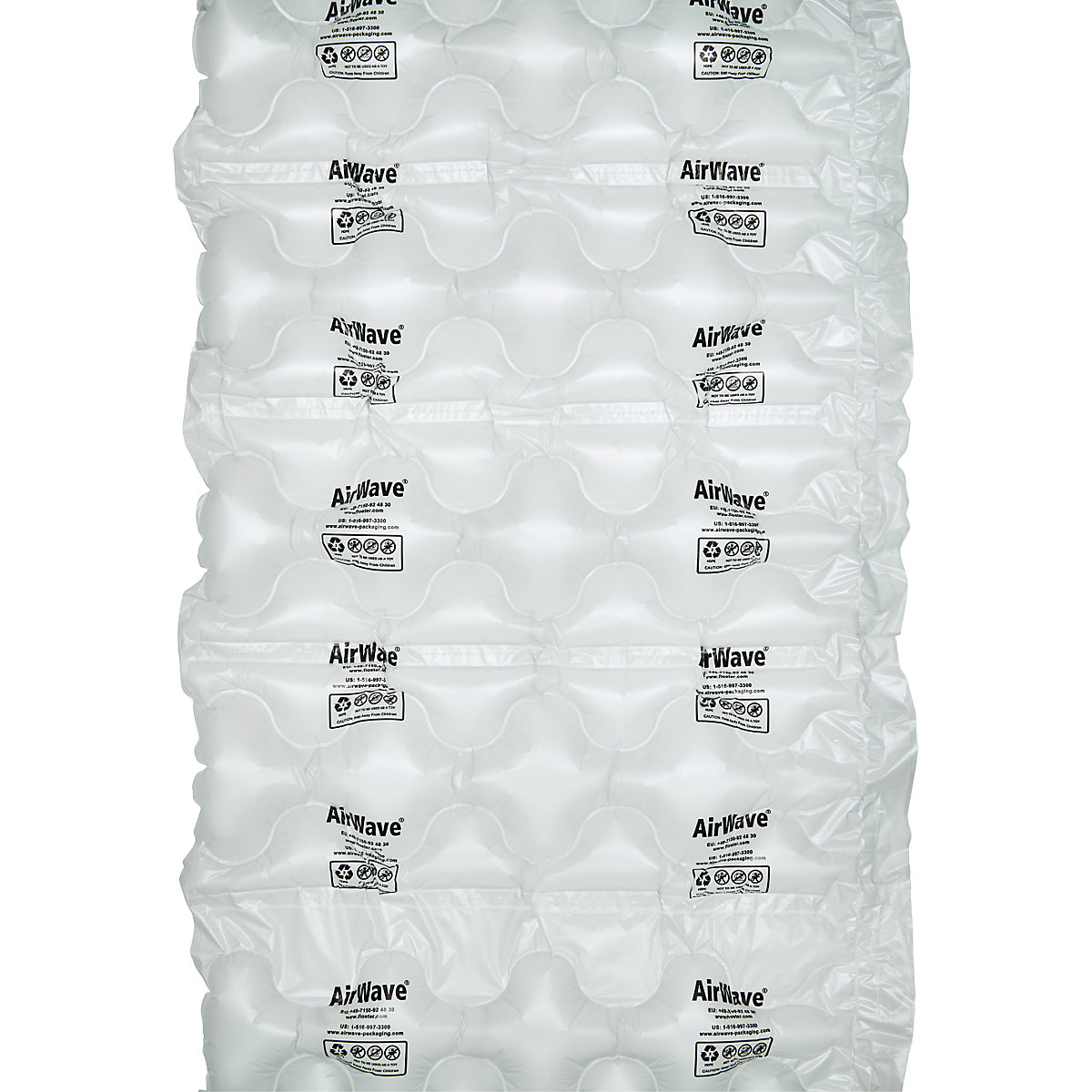Pellicola per cuscini ad aria AirWave®, pellicola in PE, lunghezza 450 m, largh. x alt. 420 x 150 mm-5
