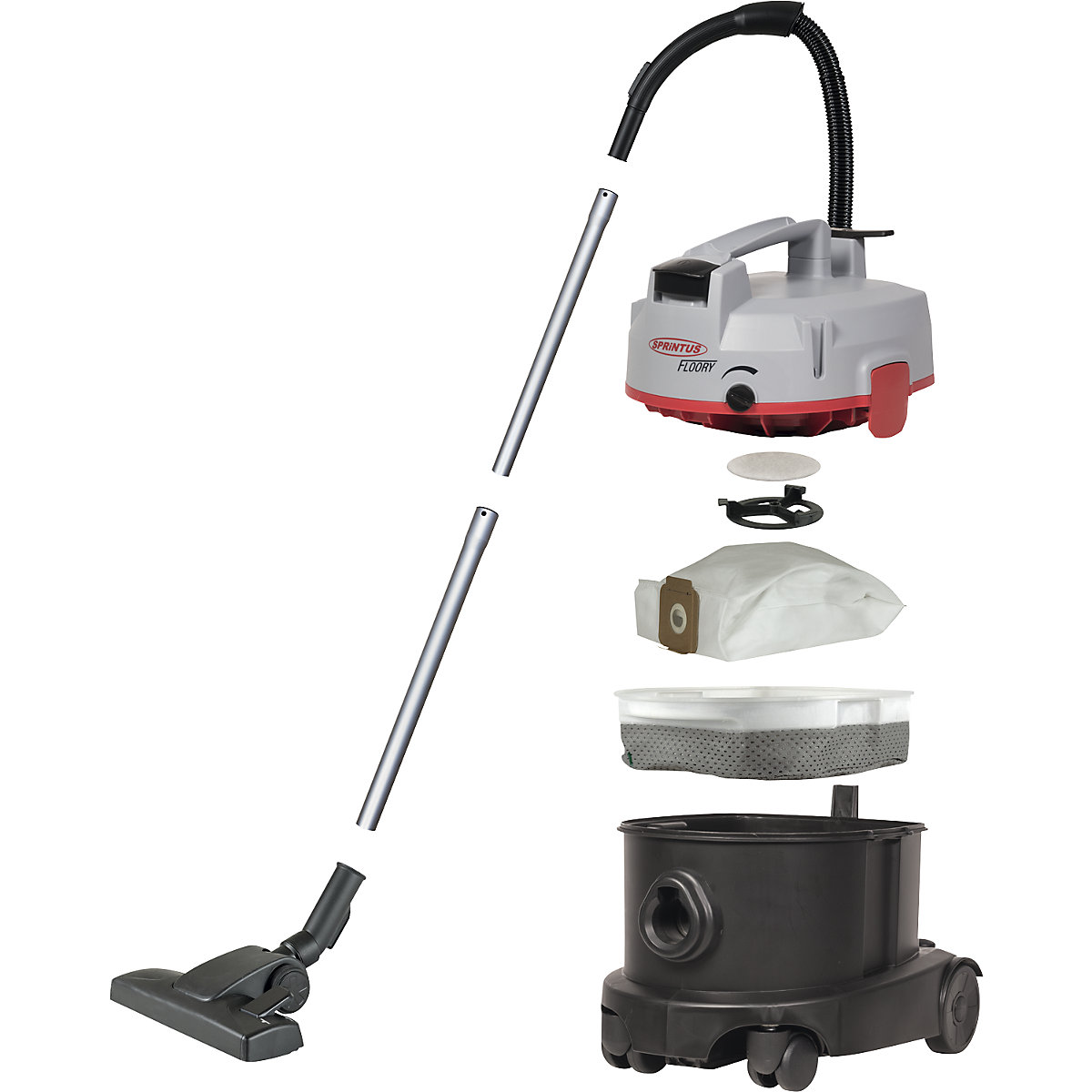 Aspirateur poussières, entrée de gamme – Sprintus (Illustration du produit 6)-5