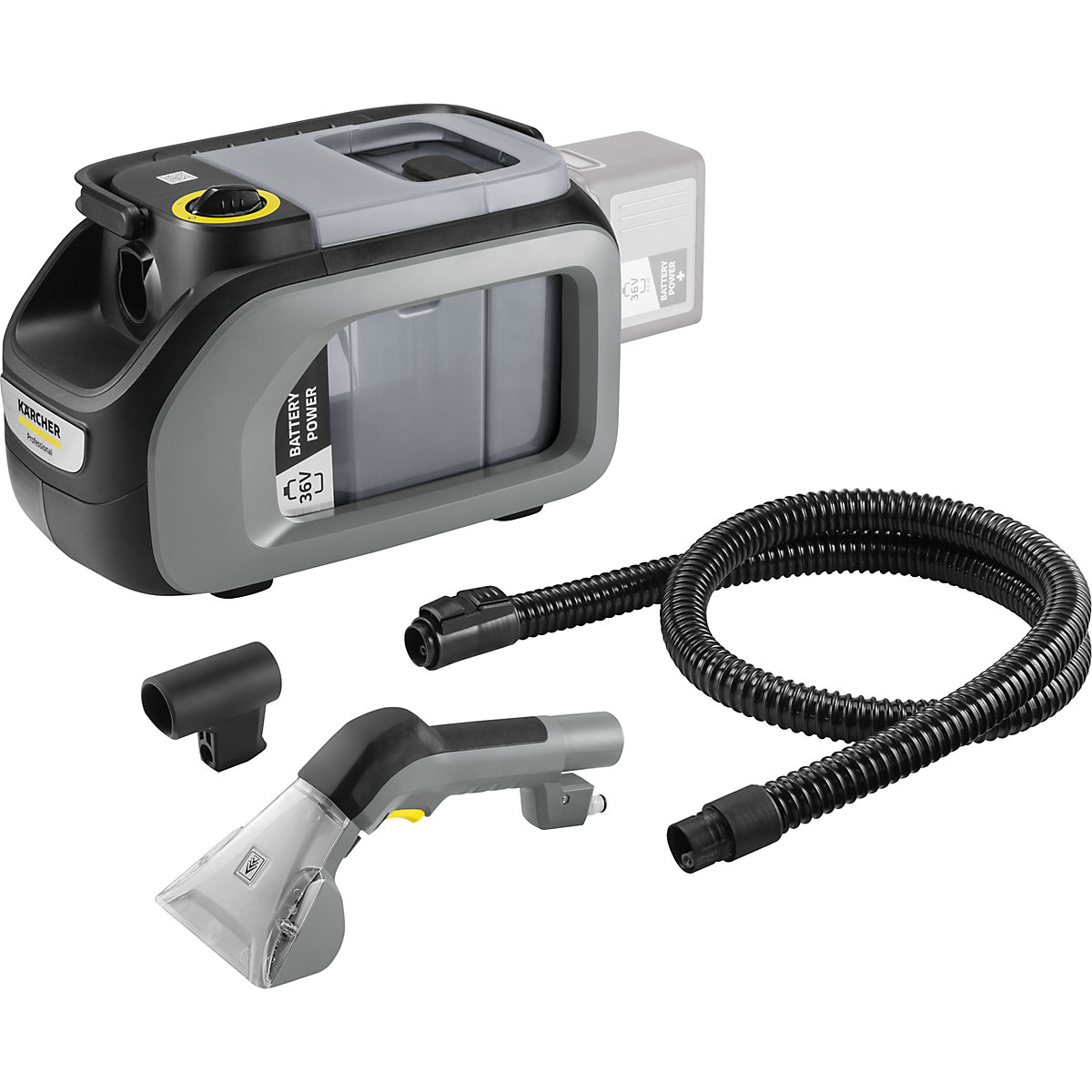 Aspirateur à injection/extraction à batterie Puzzi 2/1 bp – Kärcher (Illustration du produit 9)-8