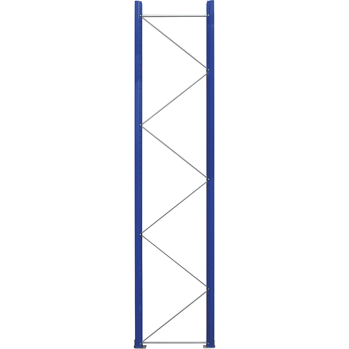 Rama wsporcza do regału paletowego, w częściach – eurokraft pro