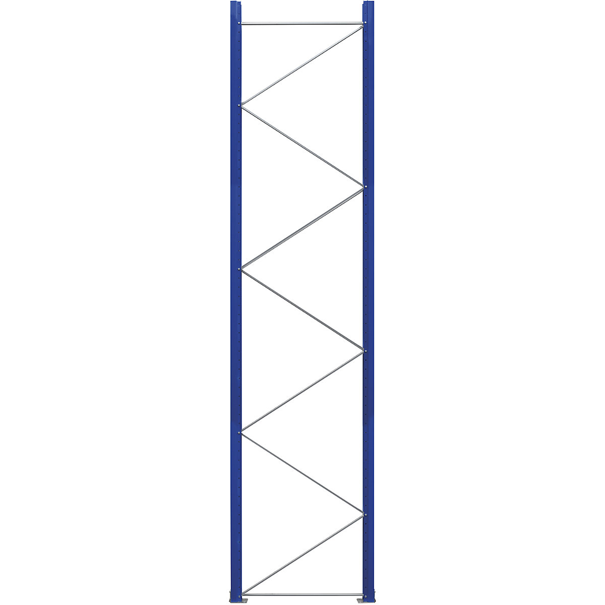 Rama wsporcza do regału paletowego, w częściach – eurokraft pro