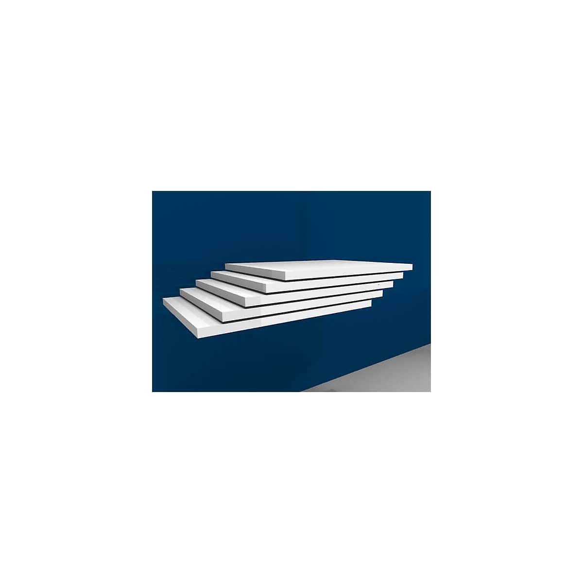 Półka, szer. 1000 mm, opak. 5 szt. &ndash; hofe
