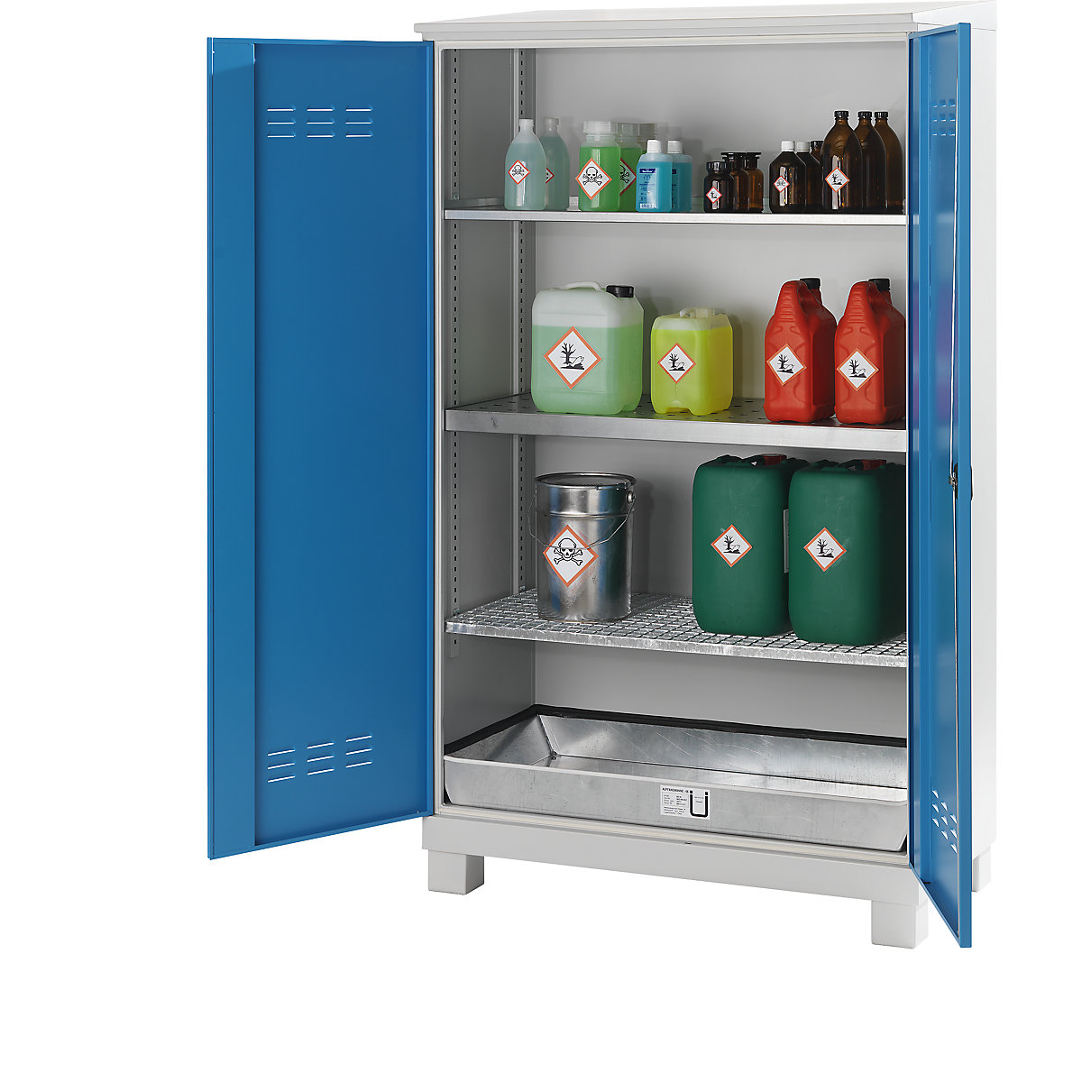 Armadio ecologico per il magazzinaggio esterno – eurokraft pro (Foto prodotto 2)-1