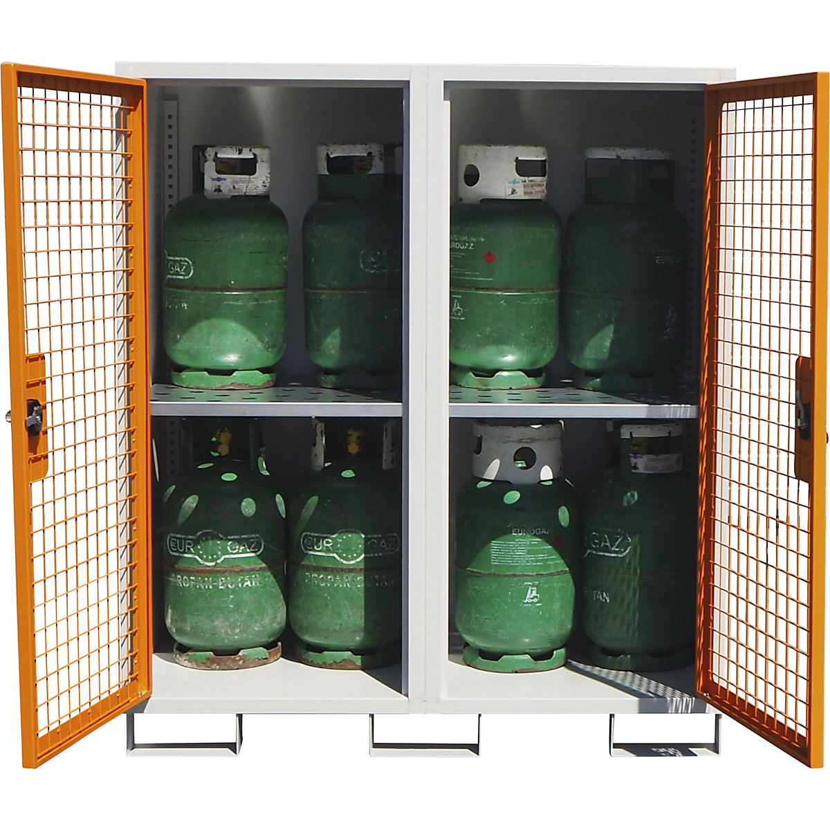 Armadio per bombole di gas – eurokraft basic (Foto prodotto 3)-2