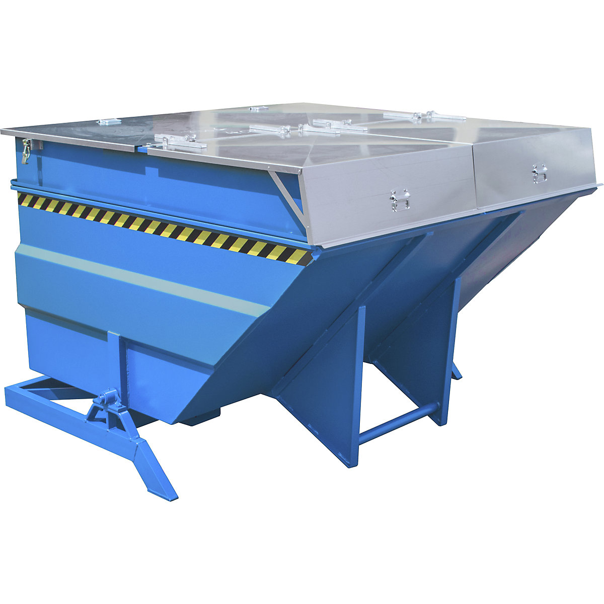 Contenitore ribaltabile XXL con ausilio di sollevamento – eurokraft pro (Foto prodotto 2)-1