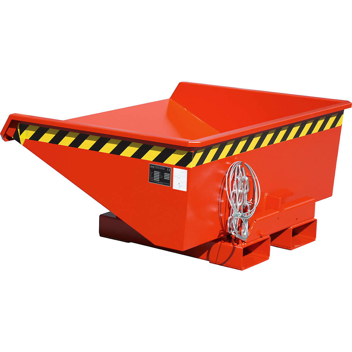 Contenitore ribaltabile con dispositivo di scorrimento – eurokraft pro