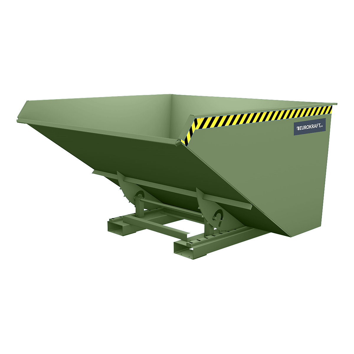 Contenitore ribaltabile con dispositivo di scorrimento – eurokraft pro (Foto prodotto 4)-3
