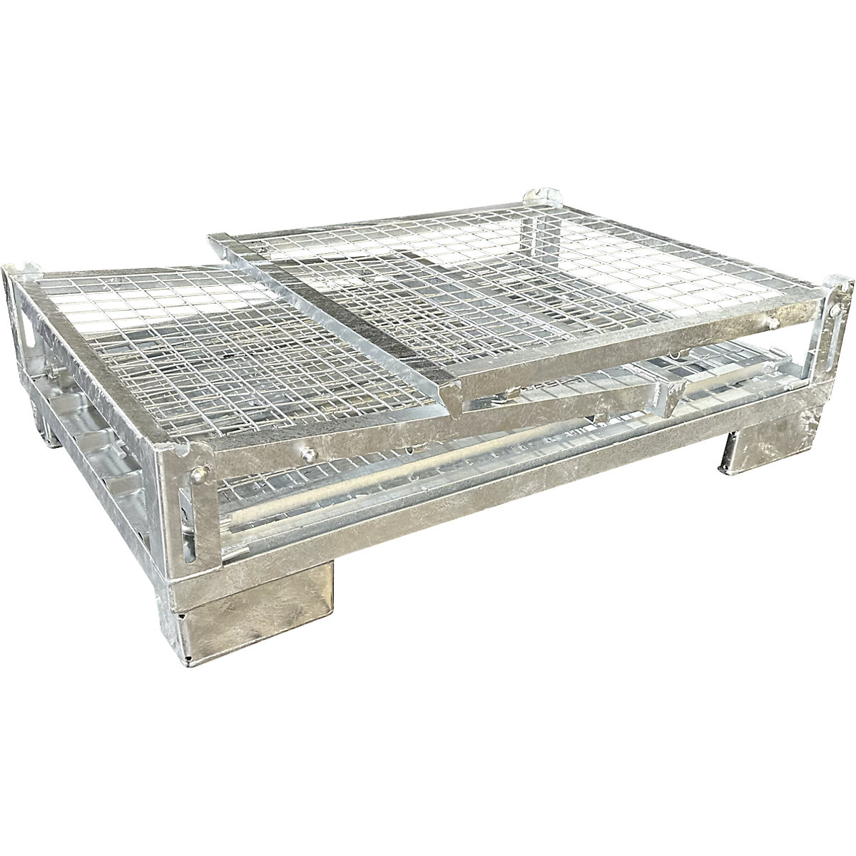 Contenitore impilabile Euro, pieghevole – Heson (Foto prodotto 2)-1