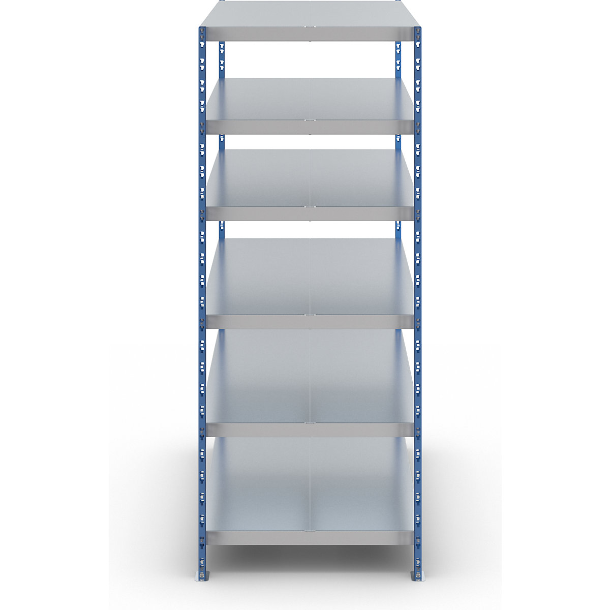 Scaffale a innesto a campata larga – eurokraft basic (Foto prodotto 8)-7