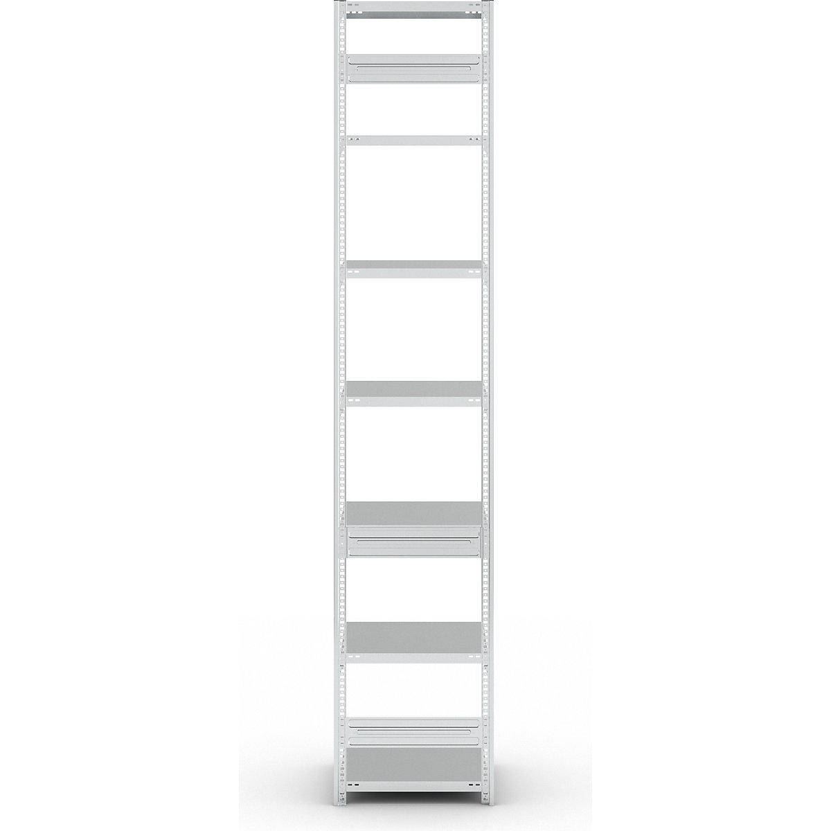 Scaffale a innesto, struttura medio-pesante – eurokraft pro (Foto prodotto 138)-137