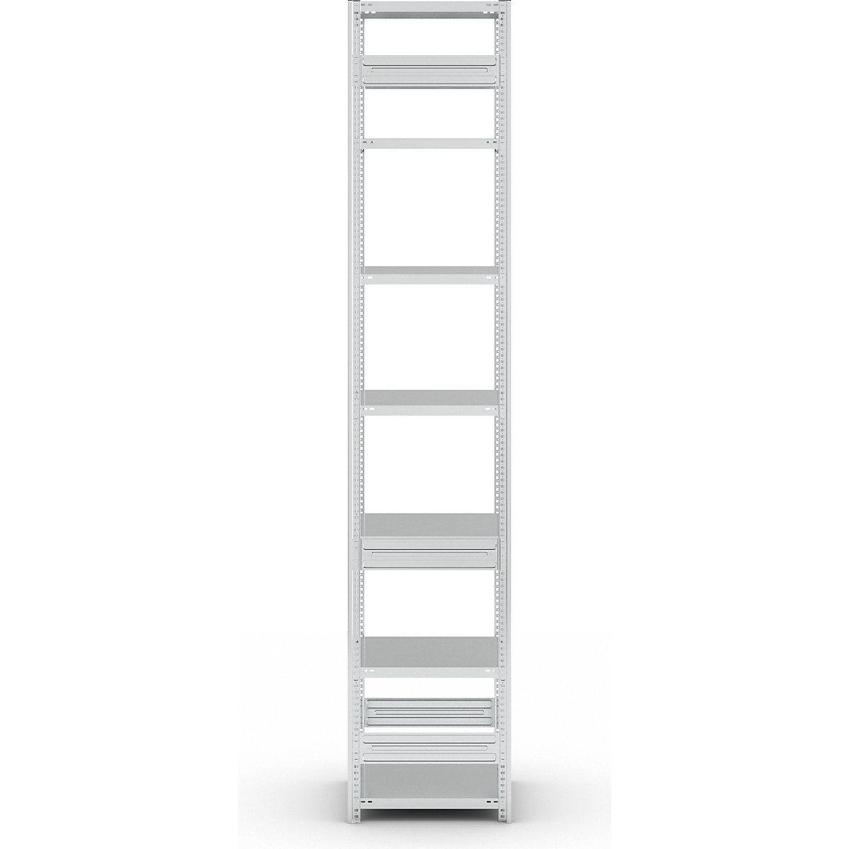 Scaffale a innesto, struttura medio-pesante – eurokraft pro (Foto prodotto 174)-173