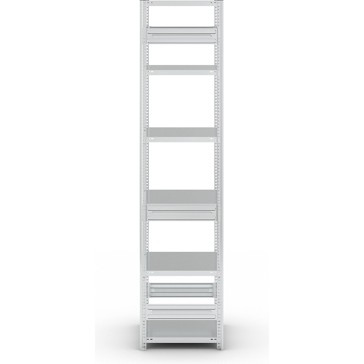 Scaffale a innesto, struttura medio-pesante – eurokraft pro (Foto prodotto 189)-188