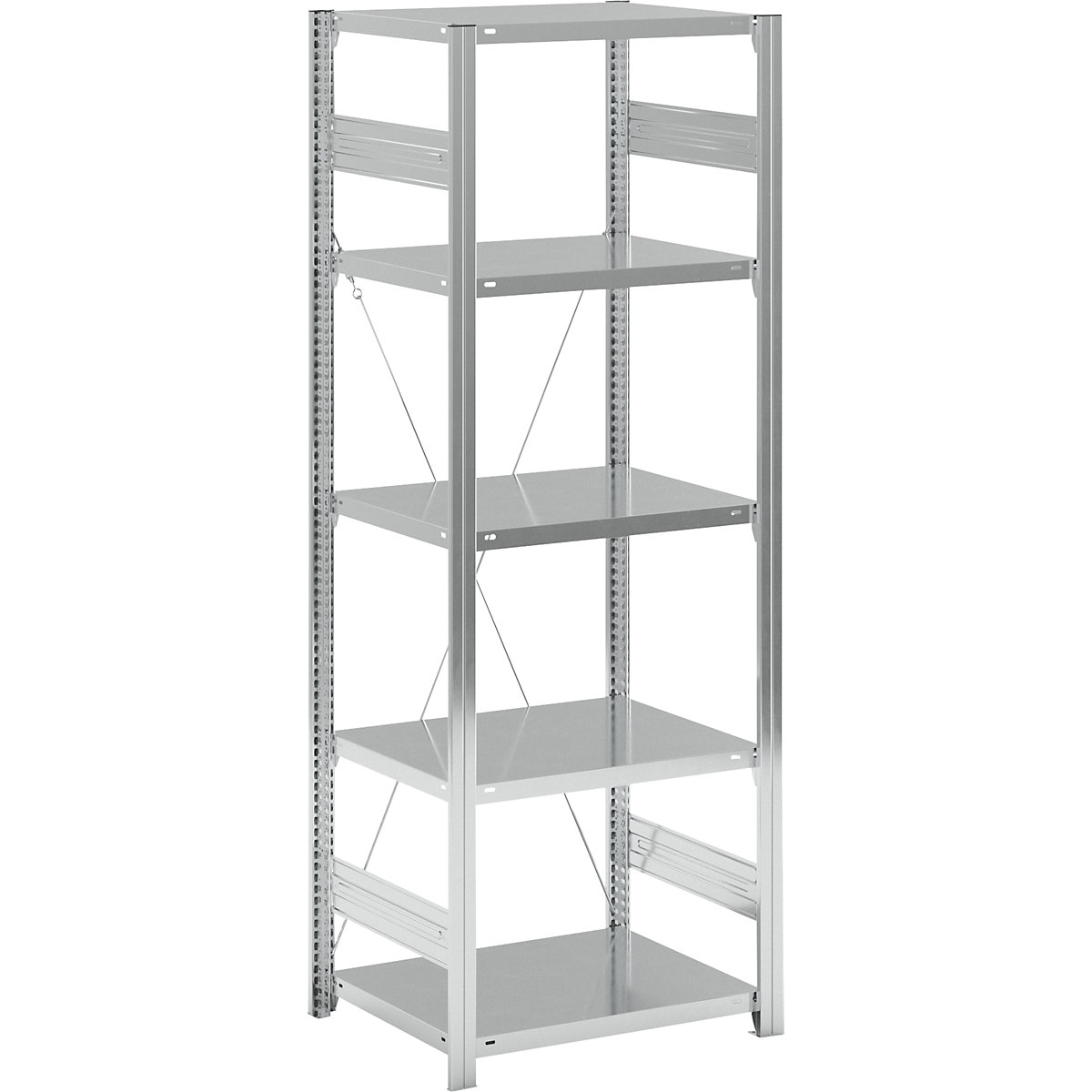 Scaffale a innesto, struttura medio-pesante - eurokraft pro