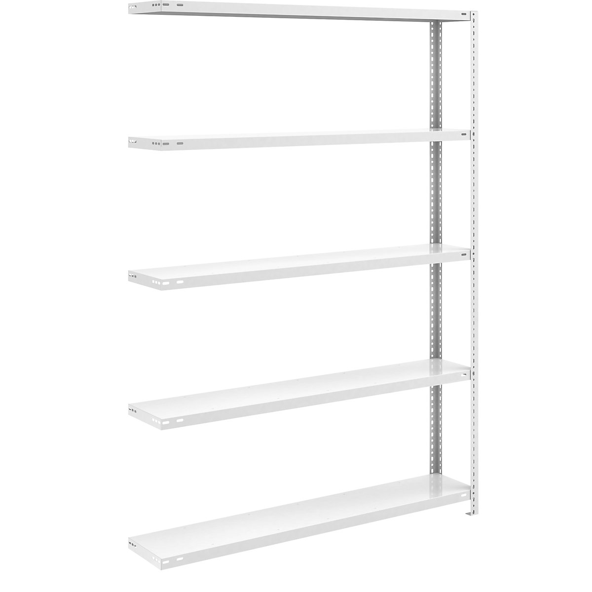 Scaffale a vite, struttura leggera, zincato – eurokraft pro