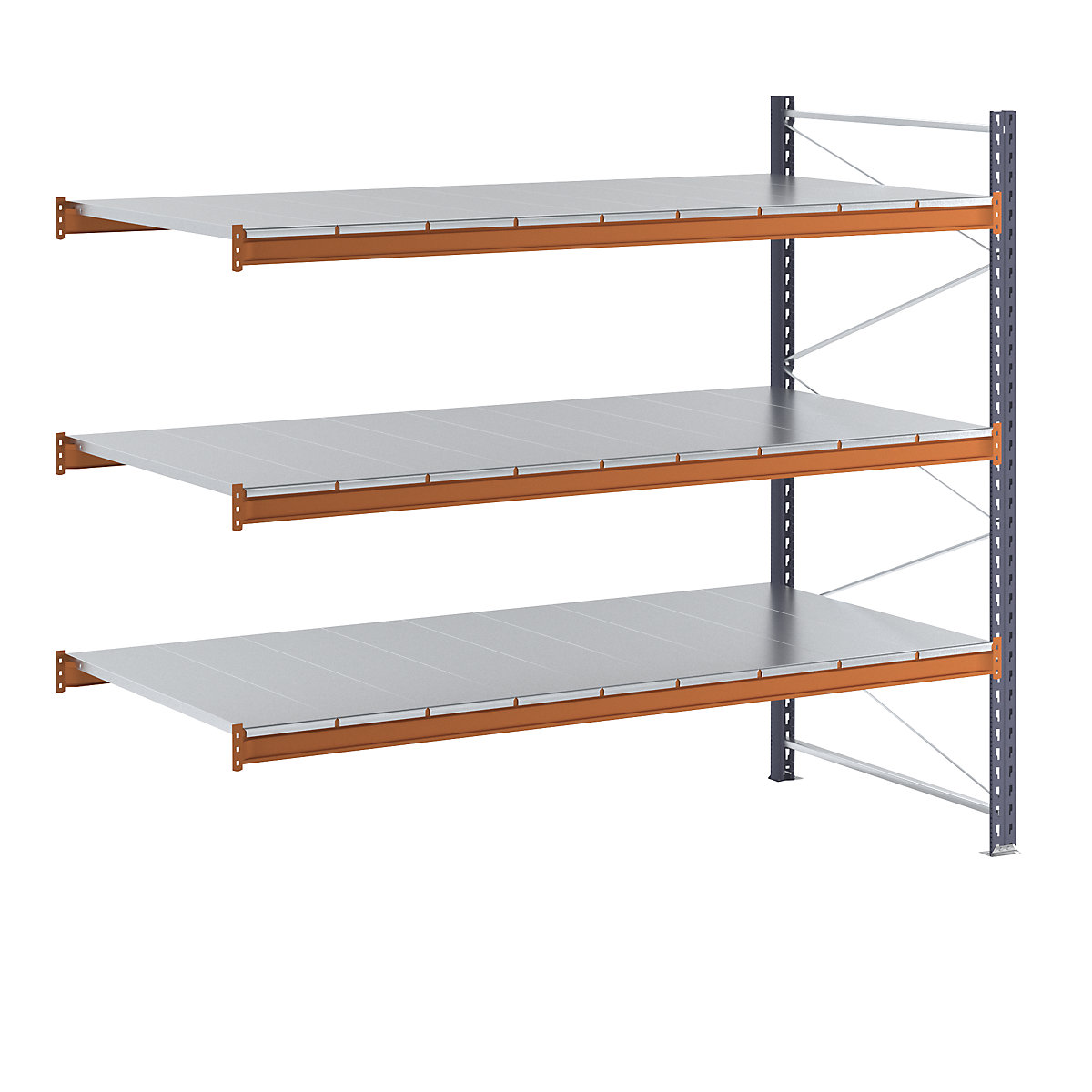 Scaffale a ripiani lunghi