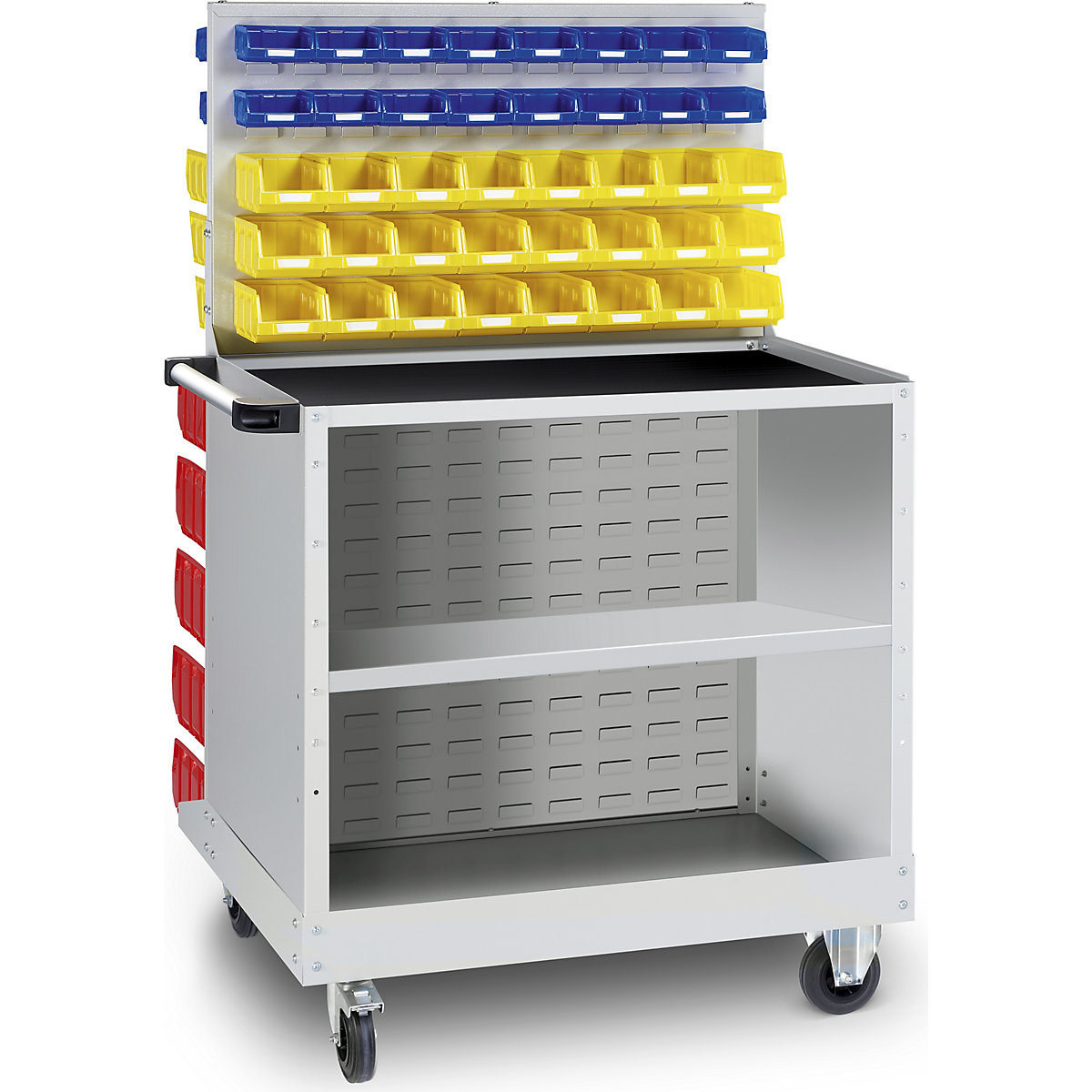 Carrello con cassettine e piano di lavoro (Foto prodotto 4)-3