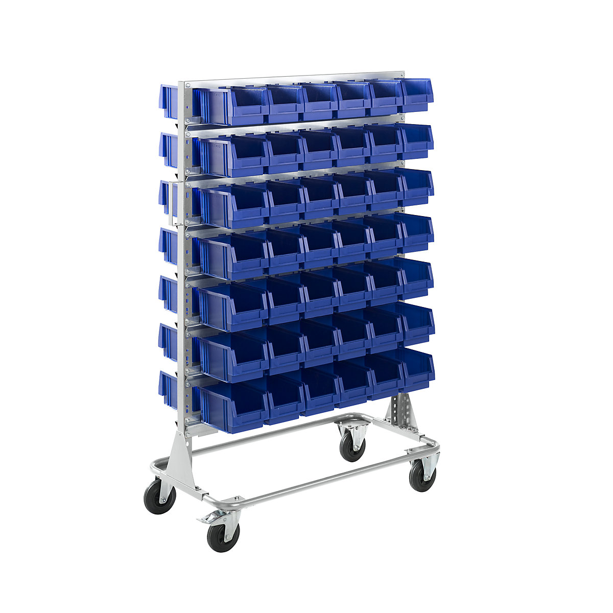 Scaffale con rotelle, altezza 1588 mm