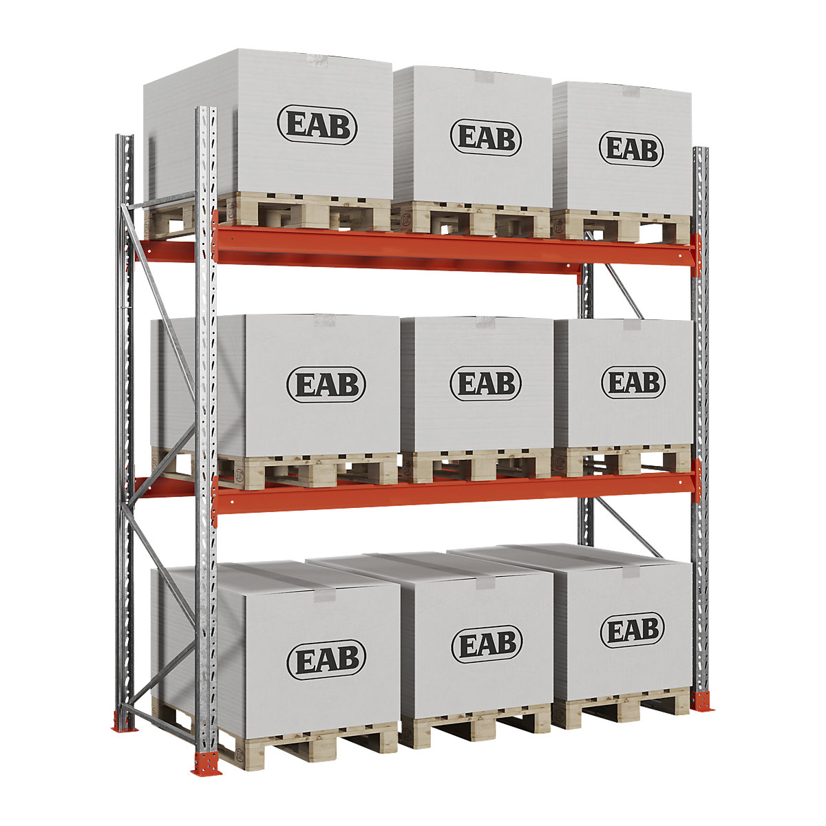 Scaffalatura portapallet Space