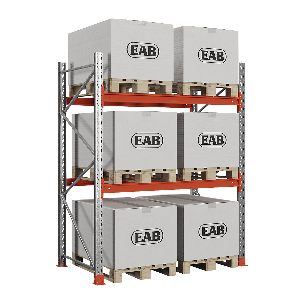 Scaffale portapallet Space