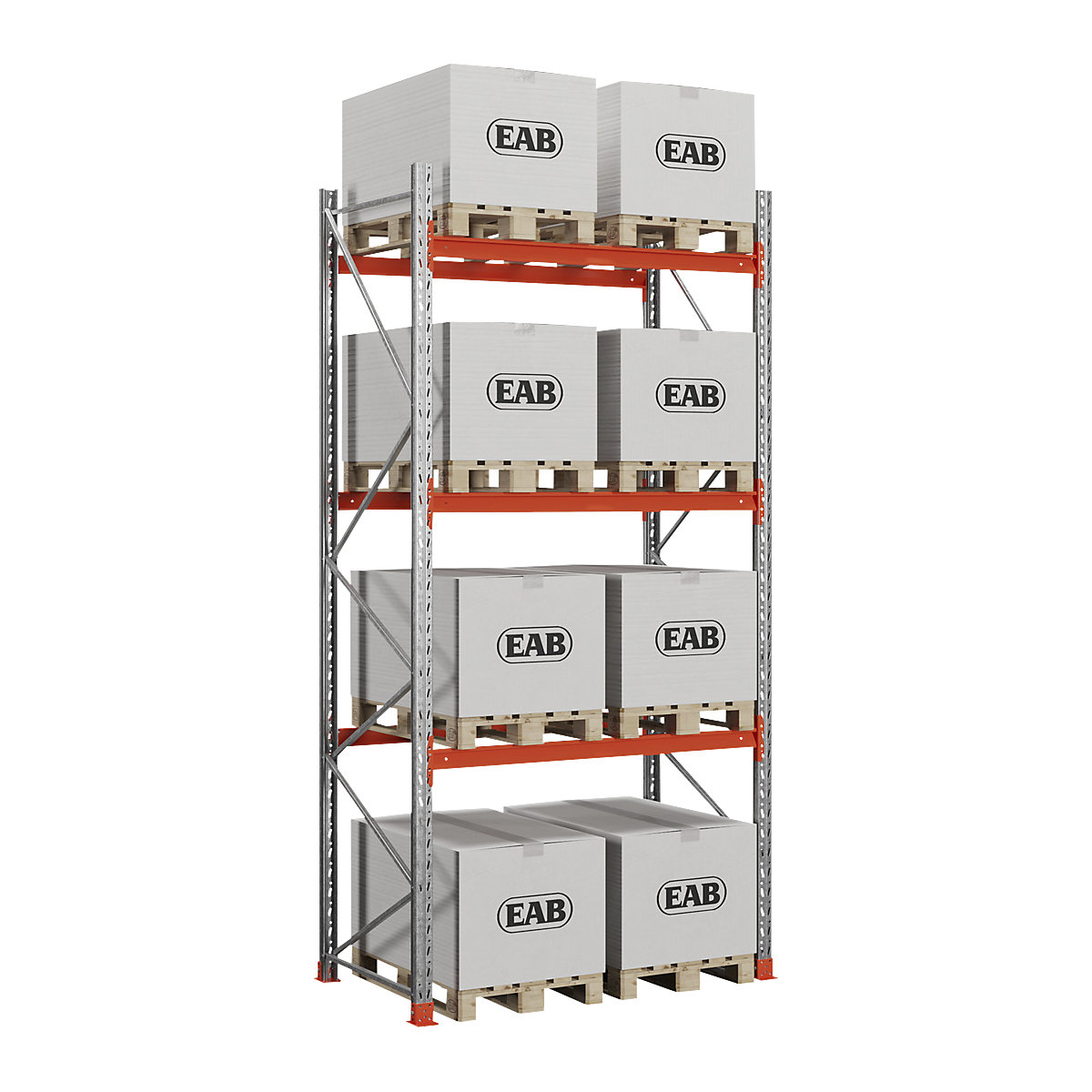 Scaffale portapallet Space