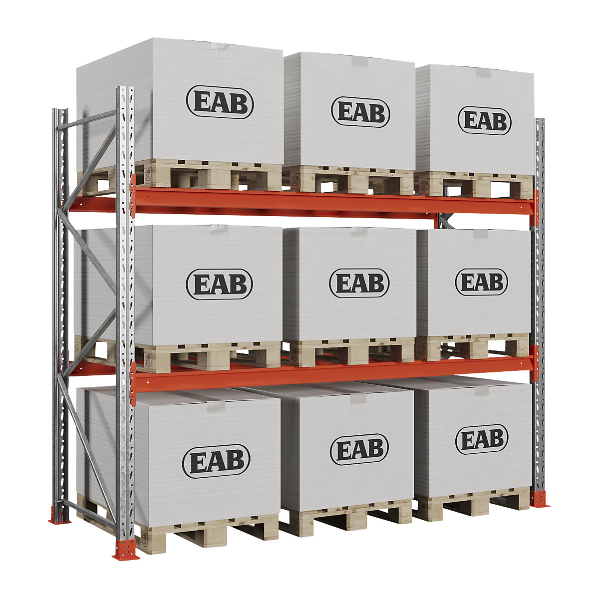 Scaffale portapallet Space