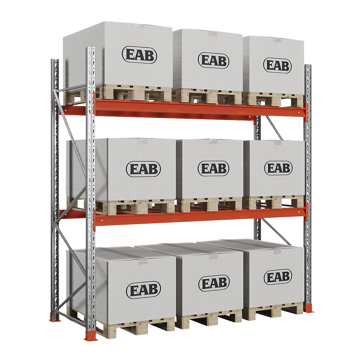 Scaffale portapallet Space