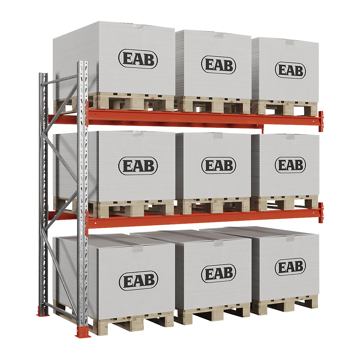 Scaffale portapallet Space