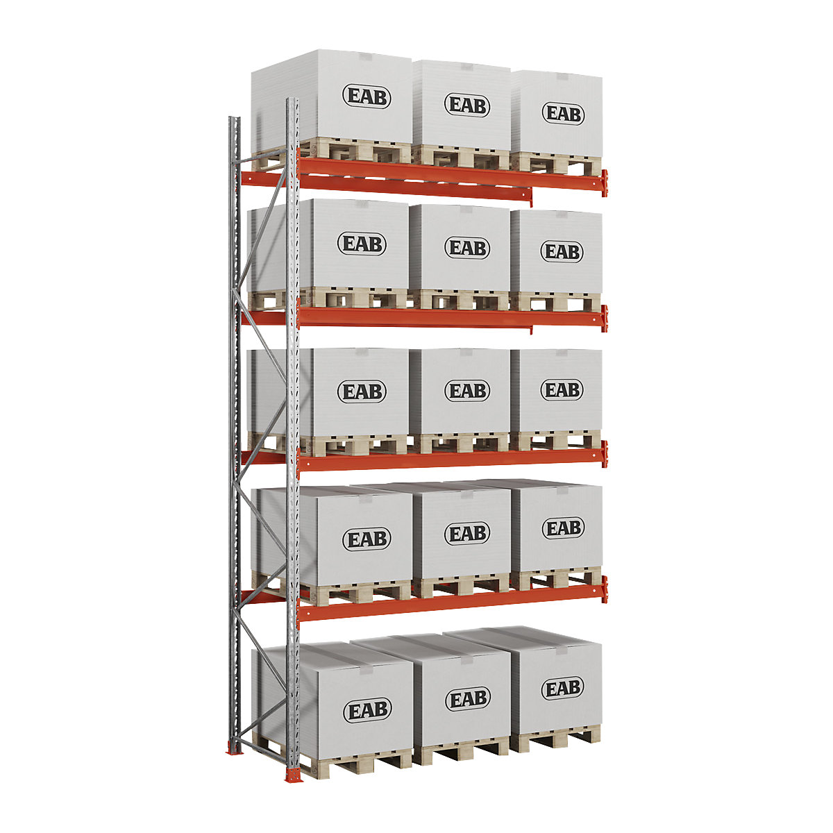 Scaffale portapallet Space