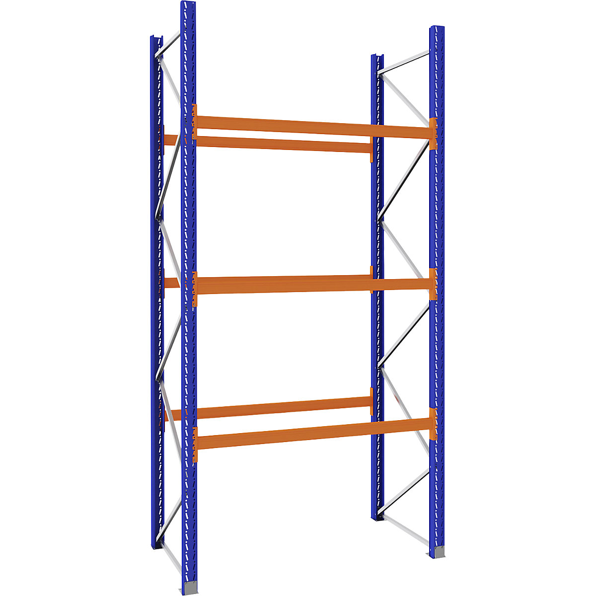 Scaffale portapallet in acciaio - eurokraft pro